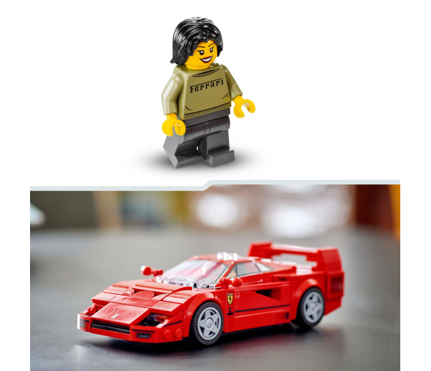 LEGO Speed Champions 76934 Supersamochód Ferrari F40 V29 - 1266186 - zdjęcie 6